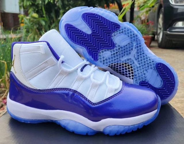 Air Jordan 11 Retro 2024 White Purple